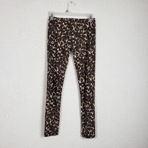 Miley cyrus maxazria glitter animal print leggings